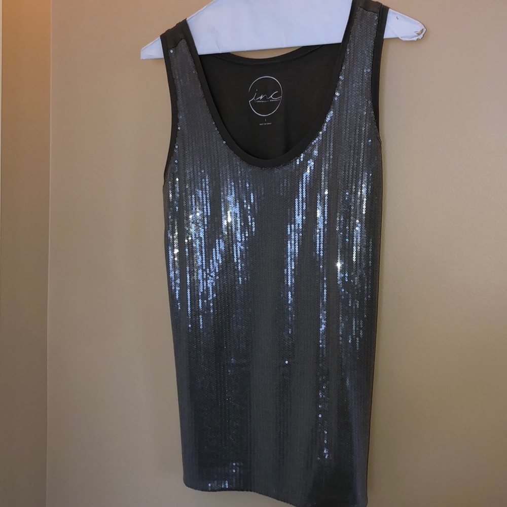 Sequin Tank Top